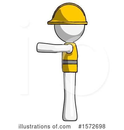 Royalty-Free (RF) White Design Mascot Clipart Illustration by Leo Blanchette - Stock Sample #1572698