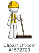 White Design Mascot Clipart #1572720 by Leo Blanchette