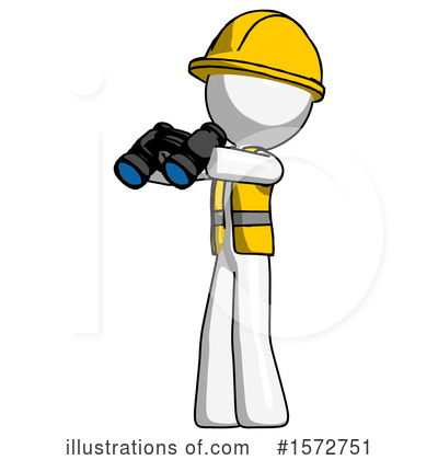 Royalty-Free (RF) White Design Mascot Clipart Illustration by Leo Blanchette - Stock Sample #1572751