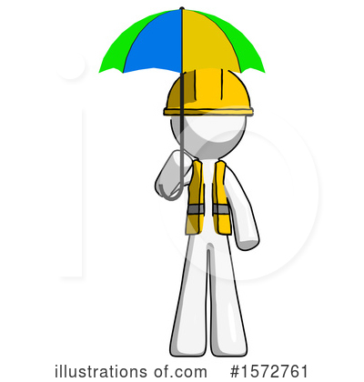 Royalty-Free (RF) White Design Mascot Clipart Illustration by Leo Blanchette - Stock Sample #1572761