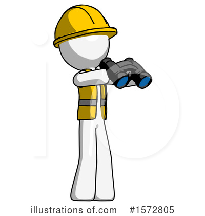 Royalty-Free (RF) White Design Mascot Clipart Illustration by Leo Blanchette - Stock Sample #1572805