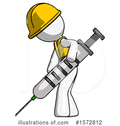 Royalty-Free (RF) White Design Mascot Clipart Illustration by Leo Blanchette - Stock Sample #1572812