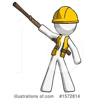 Royalty-Free (RF) White Design Mascot Clipart Illustration by Leo Blanchette - Stock Sample #1572814