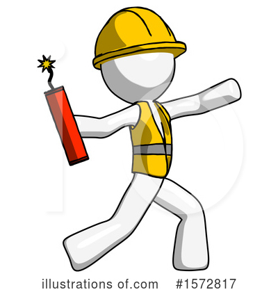 Royalty-Free (RF) White Design Mascot Clipart Illustration by Leo Blanchette - Stock Sample #1572817