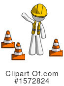 White Design Mascot Clipart #1572824 by Leo Blanchette