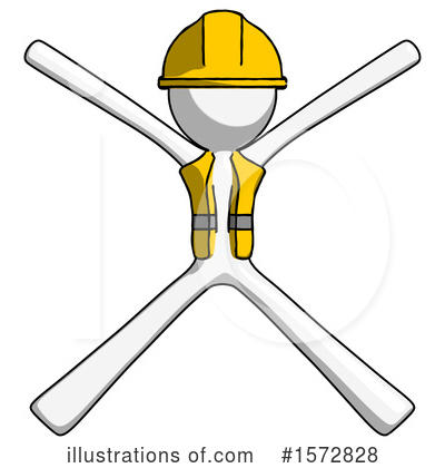 Royalty-Free (RF) White Design Mascot Clipart Illustration by Leo Blanchette - Stock Sample #1572828