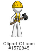 White Design Mascot Clipart #1572845 by Leo Blanchette