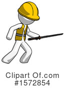 White Design Mascot Clipart #1572854 by Leo Blanchette