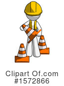 White Design Mascot Clipart #1572866 by Leo Blanchette