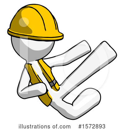 Royalty-Free (RF) White Design Mascot Clipart Illustration by Leo Blanchette - Stock Sample #1572893