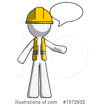 Royalty-Free (RF) White Design Mascot Clipart Illustration by Leo Blanchette - Stock Sample #1572932