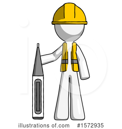 Royalty-Free (RF) White Design Mascot Clipart Illustration by Leo Blanchette - Stock Sample #1572935