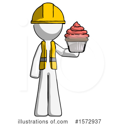 Royalty-Free (RF) White Design Mascot Clipart Illustration by Leo Blanchette - Stock Sample #1572937