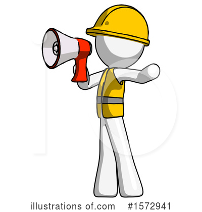 Royalty-Free (RF) White Design Mascot Clipart Illustration by Leo Blanchette - Stock Sample #1572941