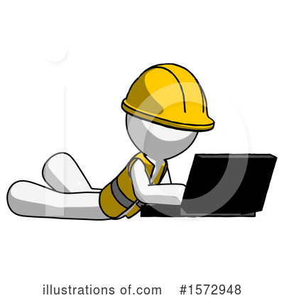 Royalty-Free (RF) White Design Mascot Clipart Illustration by Leo Blanchette - Stock Sample #1572948
