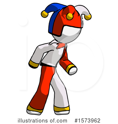 Royalty-Free (RF) White Design Mascot Clipart Illustration by Leo Blanchette - Stock Sample #1573962