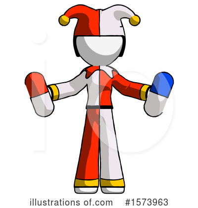 Royalty-Free (RF) White Design Mascot Clipart Illustration by Leo Blanchette - Stock Sample #1573963