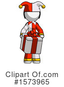 White Design Mascot Clipart #1573965 by Leo Blanchette