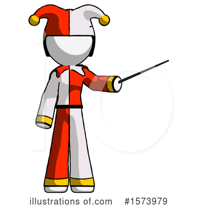 Royalty-Free (RF) White Design Mascot Clipart Illustration by Leo Blanchette - Stock Sample #1573979