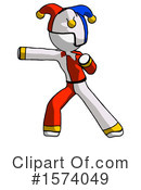 White Design Mascot Clipart #1574049 by Leo Blanchette
