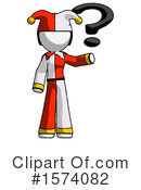 White Design Mascot Clipart #1574082 by Leo Blanchette
