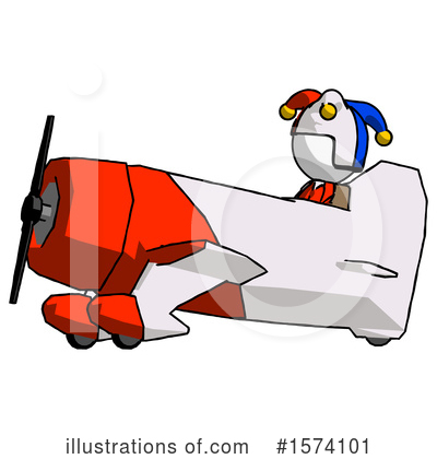 Royalty-Free (RF) White Design Mascot Clipart Illustration by Leo Blanchette - Stock Sample #1574101