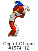 White Design Mascot Clipart #1574112 by Leo Blanchette