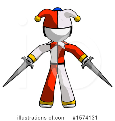 Royalty-Free (RF) White Design Mascot Clipart Illustration by Leo Blanchette - Stock Sample #1574131