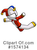 White Design Mascot Clipart #1574134 by Leo Blanchette