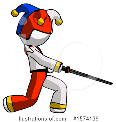 Royalty-Free (RF) White Design Mascot Clipart Illustration by Leo Blanchette - Stock Sample #1574139