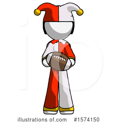 Royalty-Free (RF) White Design Mascot Clipart Illustration by Leo Blanchette - Stock Sample #1574150