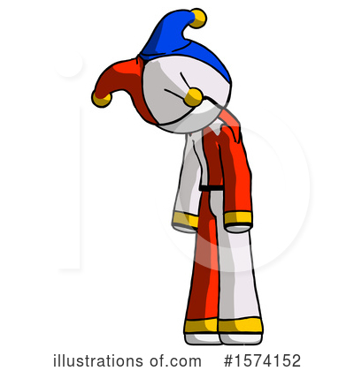 Royalty-Free (RF) White Design Mascot Clipart Illustration by Leo Blanchette - Stock Sample #1574152