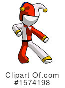 White Design Mascot Clipart #1574198 by Leo Blanchette