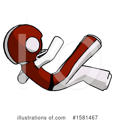 Royalty-Free (RF) White Design Mascot Clipart Illustration by Leo Blanchette - Stock Sample #1581467