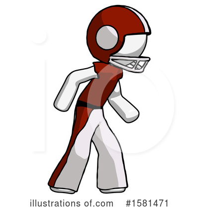 Royalty-Free (RF) White Design Mascot Clipart Illustration by Leo Blanchette - Stock Sample #1581471