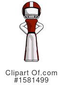 White Design Mascot Clipart #1581499 by Leo Blanchette