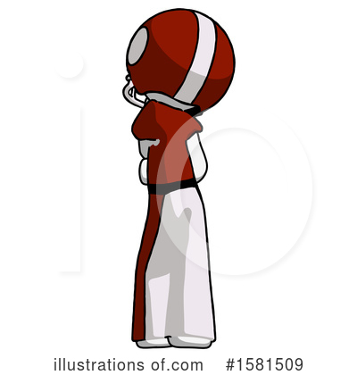 Royalty-Free (RF) White Design Mascot Clipart Illustration by Leo Blanchette - Stock Sample #1581509
