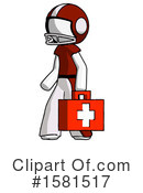 White Design Mascot Clipart #1581517 by Leo Blanchette