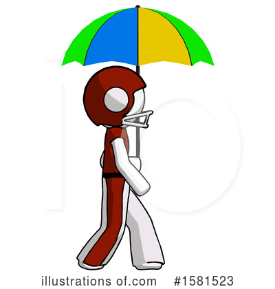 Royalty-Free (RF) White Design Mascot Clipart Illustration by Leo Blanchette - Stock Sample #1581523
