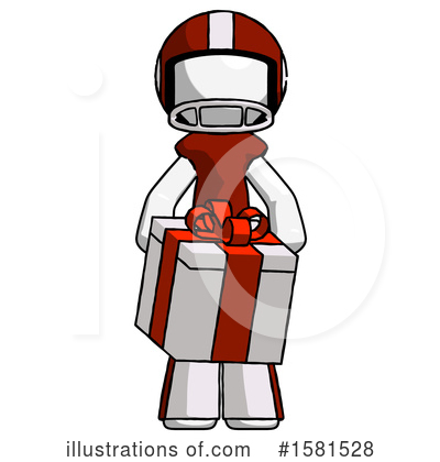 Royalty-Free (RF) White Design Mascot Clipart Illustration by Leo Blanchette - Stock Sample #1581528