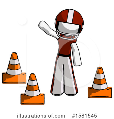 Royalty-Free (RF) White Design Mascot Clipart Illustration by Leo Blanchette - Stock Sample #1581545