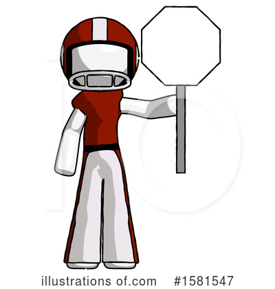Royalty-Free (RF) White Design Mascot Clipart Illustration by Leo Blanchette - Stock Sample #1581547