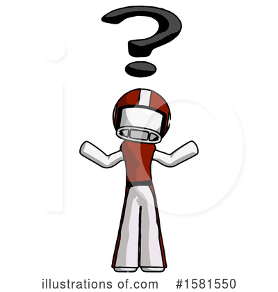 Royalty-Free (RF) White Design Mascot Clipart Illustration by Leo Blanchette - Stock Sample #1581550