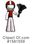 White Design Mascot Clipart #1581559 by Leo Blanchette