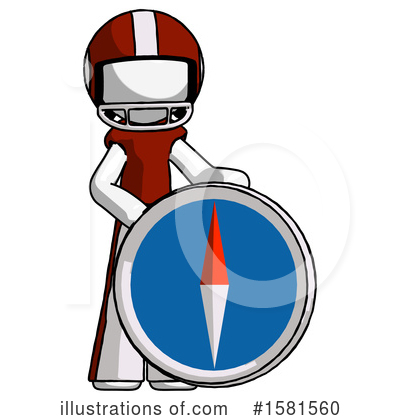 Royalty-Free (RF) White Design Mascot Clipart Illustration by Leo Blanchette - Stock Sample #1581560