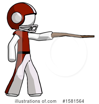 Royalty-Free (RF) White Design Mascot Clipart Illustration by Leo Blanchette - Stock Sample #1581564