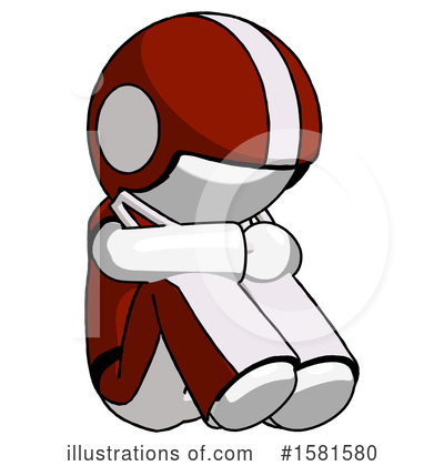 Royalty-Free (RF) White Design Mascot Clipart Illustration by Leo Blanchette - Stock Sample #1581580