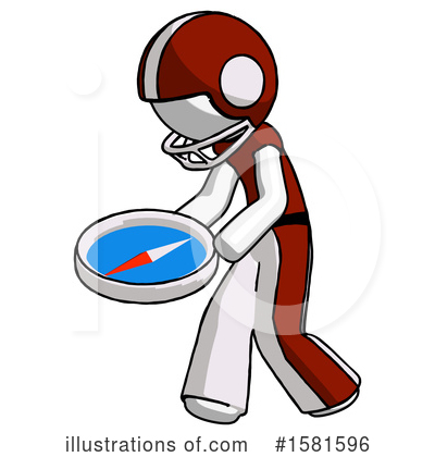 Royalty-Free (RF) White Design Mascot Clipart Illustration by Leo Blanchette - Stock Sample #1581596