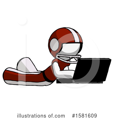 Royalty-Free (RF) White Design Mascot Clipart Illustration by Leo Blanchette - Stock Sample #1581609