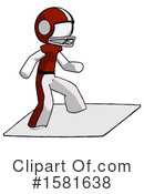 White Design Mascot Clipart #1581638 by Leo Blanchette